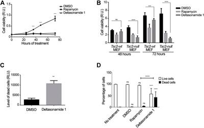 Blocking the Farnesyl Pocket of PDEδ Reduces Rheb-Dependent mTORC1 Activation and Survival of Tsc2-Null Cells